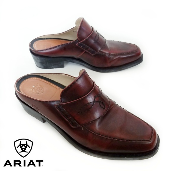 western clogs and mules